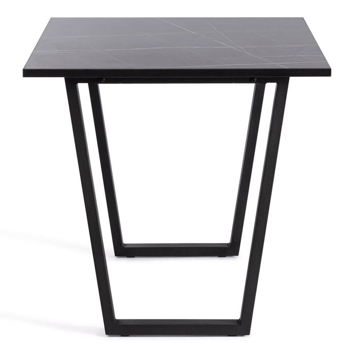 Стол обеденный Costa черного цвета - купить Обеденные столы по цене 15530.0