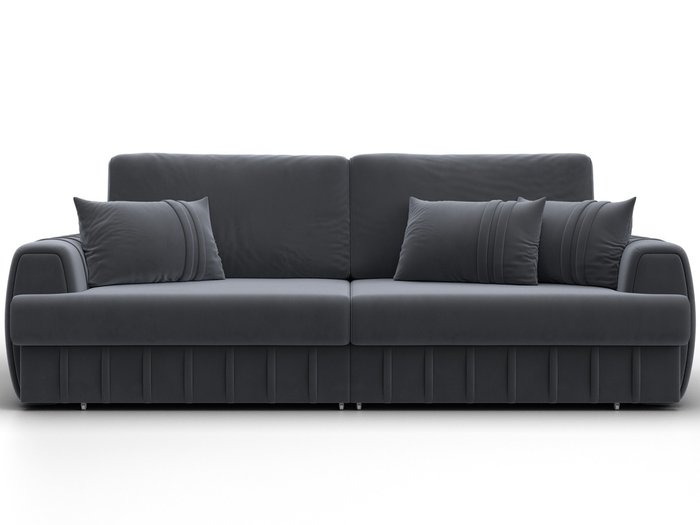 Диван-кровать Лига 057 серого цвета - купить Прямые диваны по цене 99990