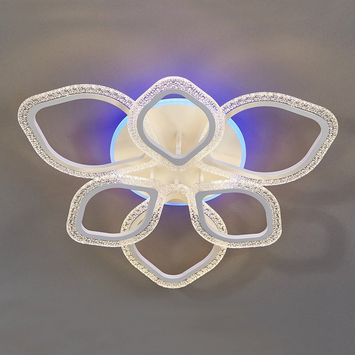 Потолочная светодиодная люстра Bubble белого цвета - лучшие Потолочные люстры в INMYROOM