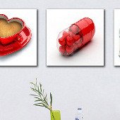 Триптих на холсте: Рецепт любви Триптих на холсте: Рецепт любви