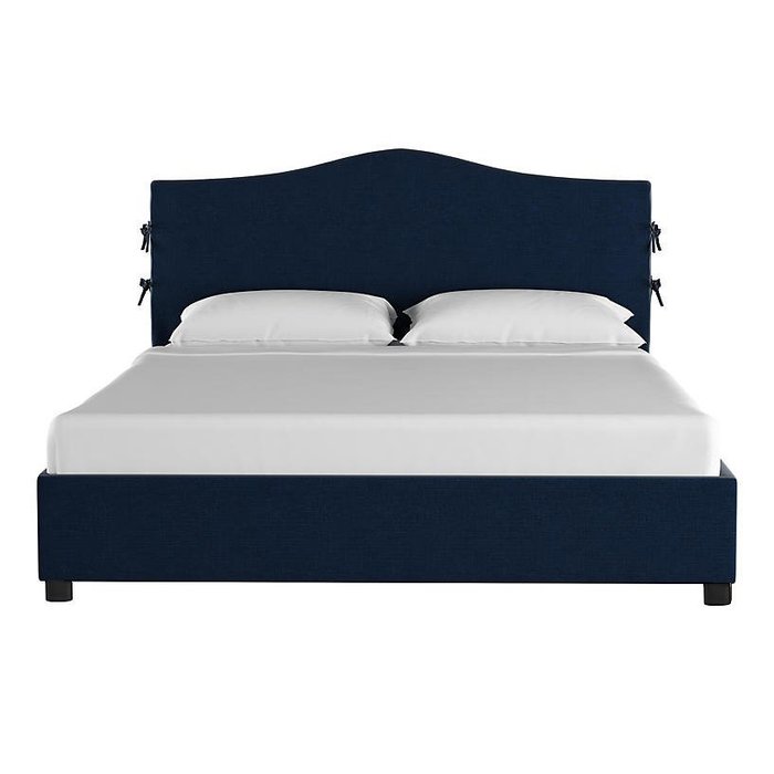 Кровать Eloise темно-синего цвета 180х200 