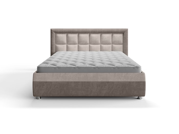 Кровать Афина 160х200 цвета капучино с подъемным механизмом - купить Кровати для спальни по цене 50549.0