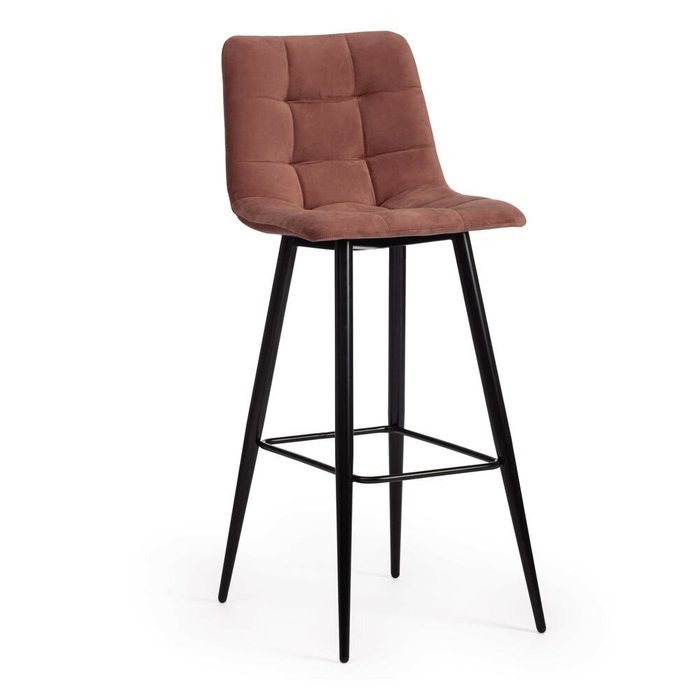 Комплект из двух барных стульев Chilly кораллового цвета - купить Барные стулья по цене 11480.0