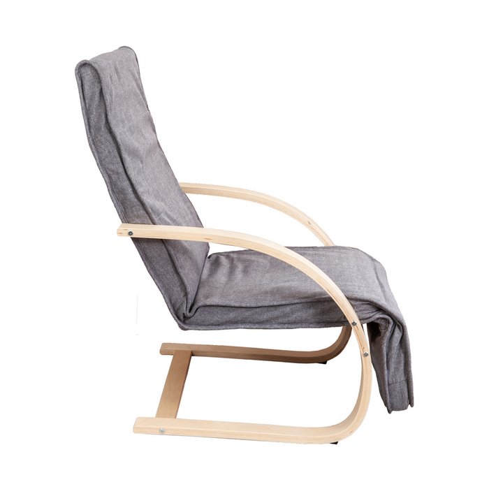 Кресло для отдыха Grand серого цвета - лучшие Интерьерные кресла в INMYROOM