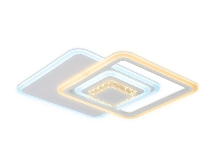 Потолочный светодиодный светильник Ice белого цвета - купить Потолочные светильники по цене 13143.0