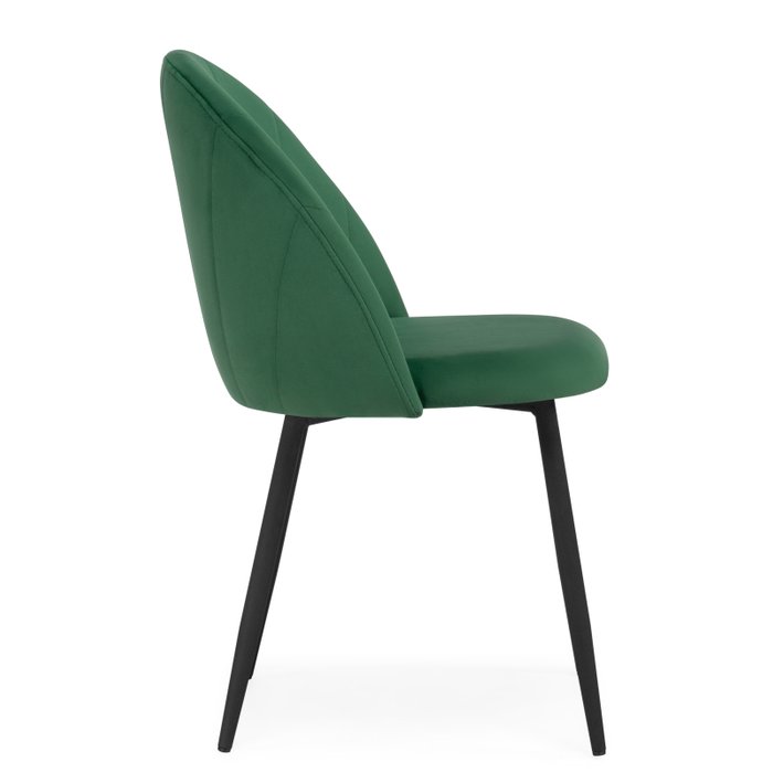 Стул Логан зеленого цвета - лучшие Обеденные стулья в INMYROOM