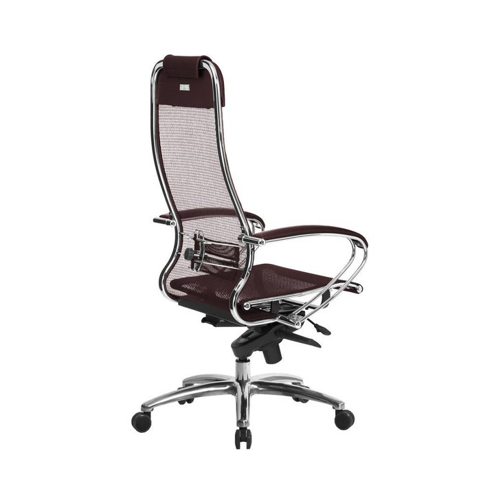 Кресло офисное Samurai темно-бордового цвета  - лучшие Офисные кресла в INMYROOM