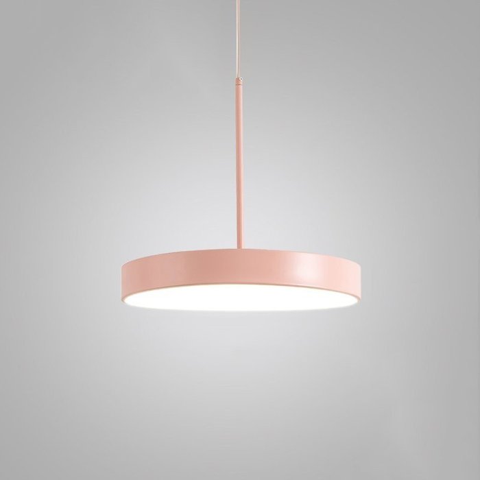 Подвесной светильник TURNA ONE D40 Pink by ImperiumLoft - купить Подвесные светильники по цене 17430.0