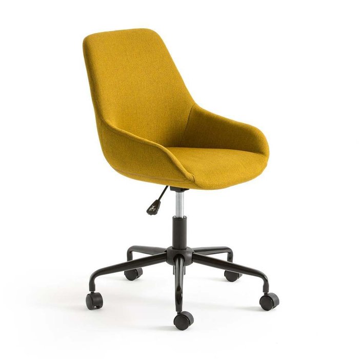 Кресло офисное Asting желтого цвета