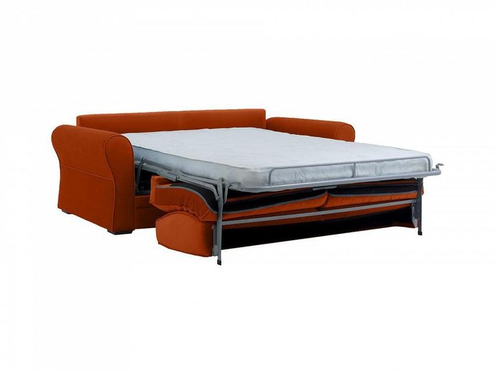 Двухместный диван-кровать Belgian кораллового цвета - лучшие Прямые диваны в INMYROOM