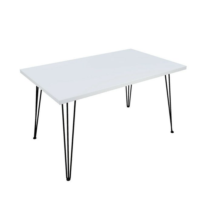 Обеденный стол 110 белого цвета