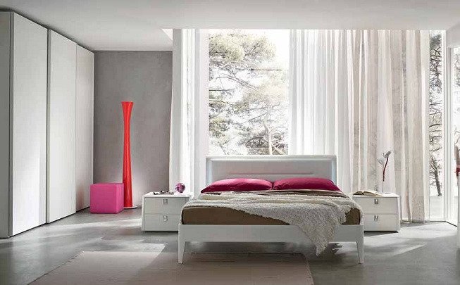 Итальянская спальня Prisma bianco - купить Спальные гарнитуры по цене 122443.0