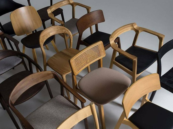 Стул Чикаго бежево-коричневого цвета - лучшие Обеденные стулья в INMYROOM