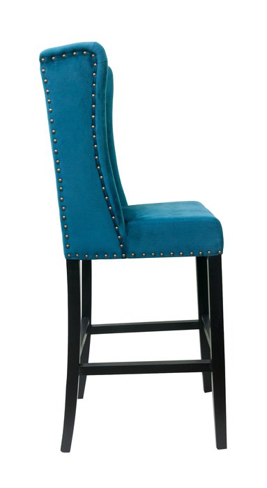 Барный стул Skipton Blue Velvet - купить Барные стулья по цене 26100.0