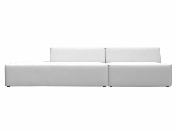 Модульный диван Монс Модерн белого цвета левый - купить Прямые диваны по цене 49999.0