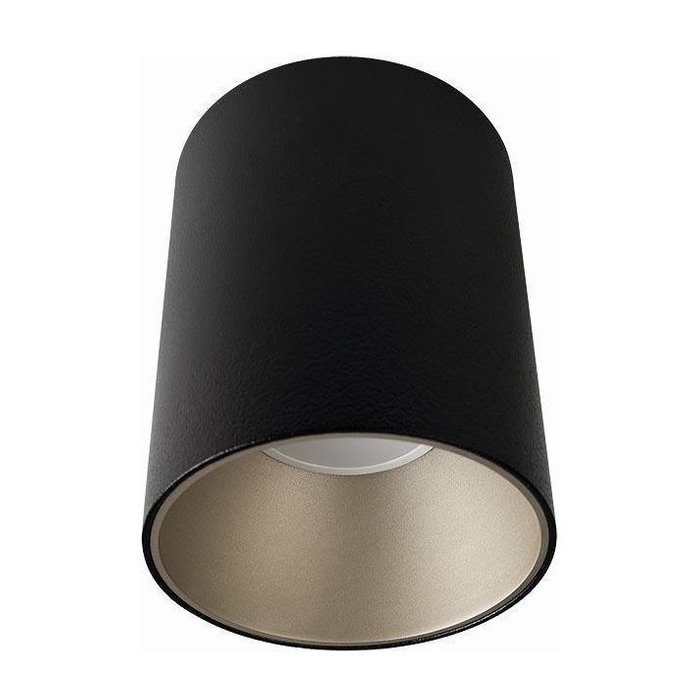 Потолочный светильник Eye Tone из металла черного цвета