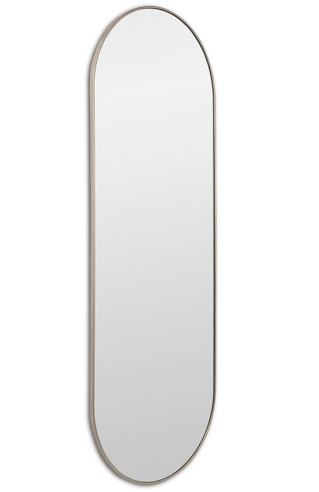 Настенное зеркало Kapsel XL S в раме серебряного цвета - купить Настенные зеркала по цене 28700.0
