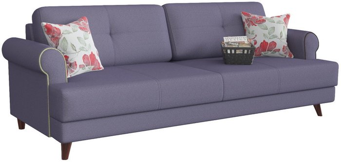 Диван-кровать Мирта Милфорд дизайн 4 фиолетового цвета