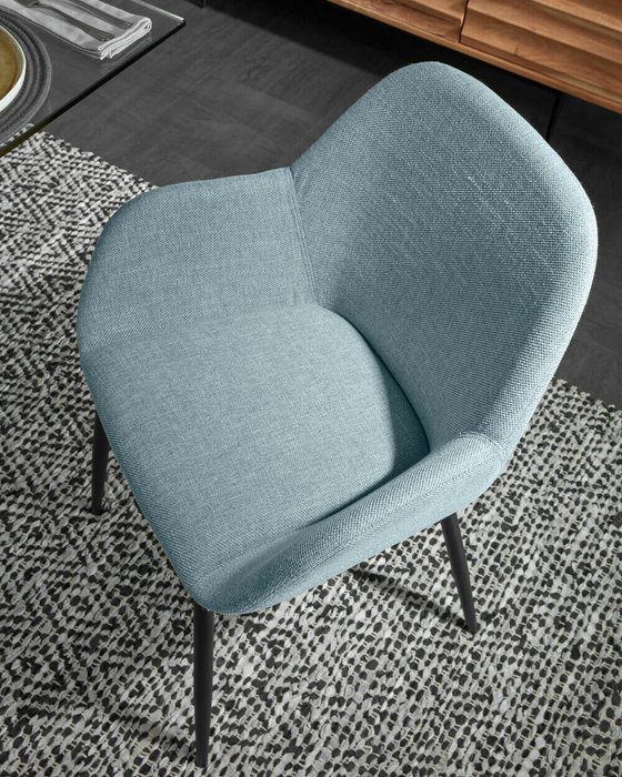 Стул Koon синего цвета - лучшие Обеденные стулья в INMYROOM