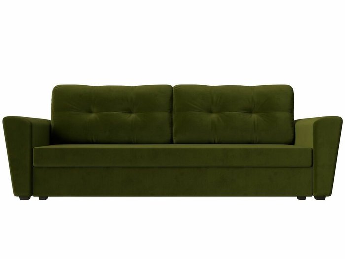 Диван-кровать Амстердам Лайт зеленого цвета - купить Прямые диваны по цене 23999.0