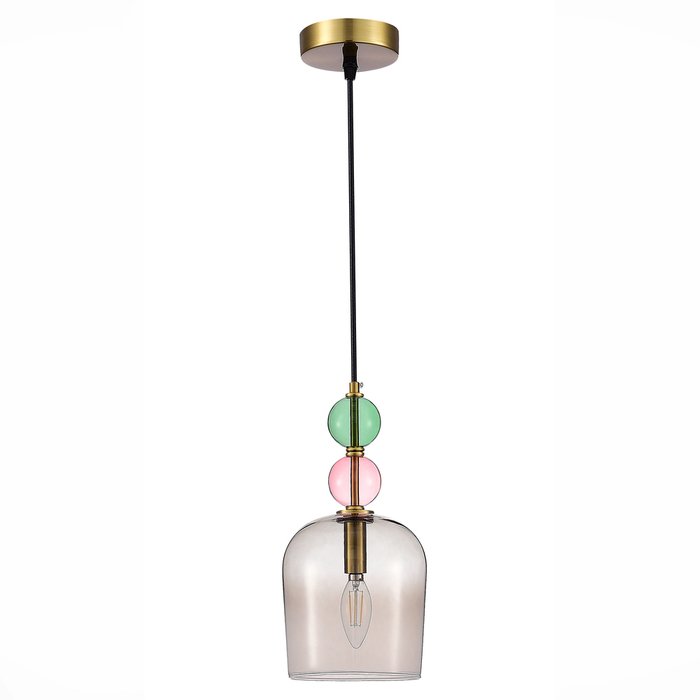 Подвесной светильник Gea с плафоном из стекла - купить Подвесные светильники по цене 11100.0