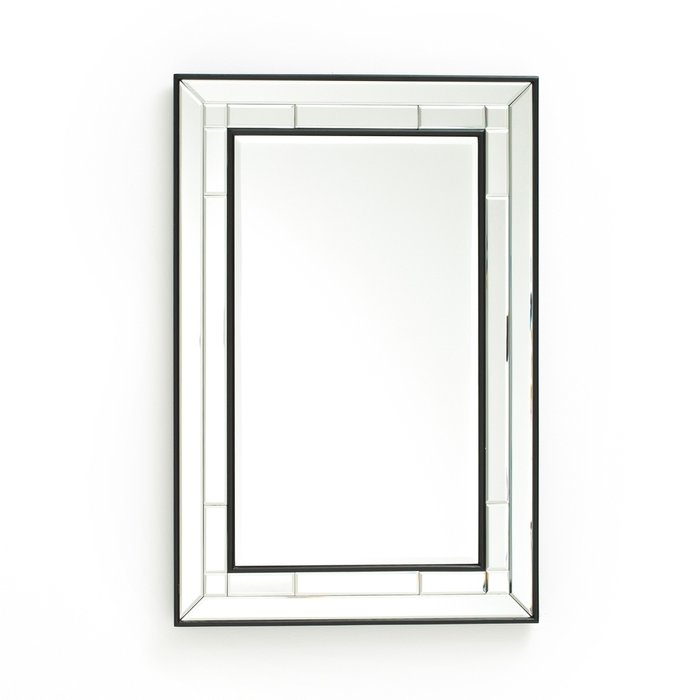 Настенное зеркало 60х90 Andella черного цвета