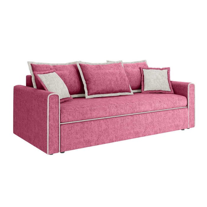 Диван-кровать Гранада розового цвета - купить Прямые диваны по цене 103825.0