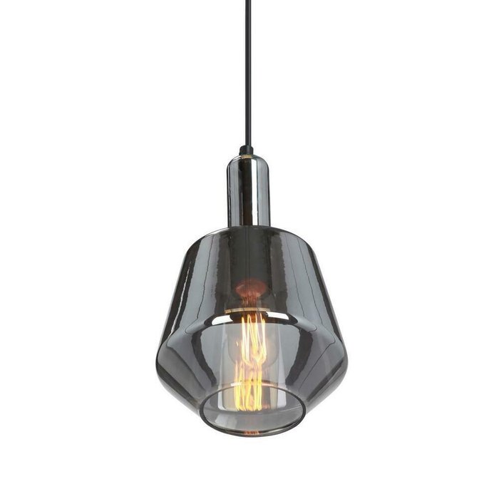 Подвесной светильник со стеклянным плафоном - купить Подвесные светильники по цене 3516.0
