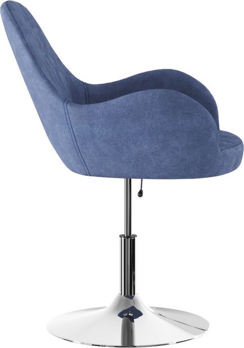 Кресло Данко elixir синего цвета - лучшие Интерьерные кресла в INMYROOM