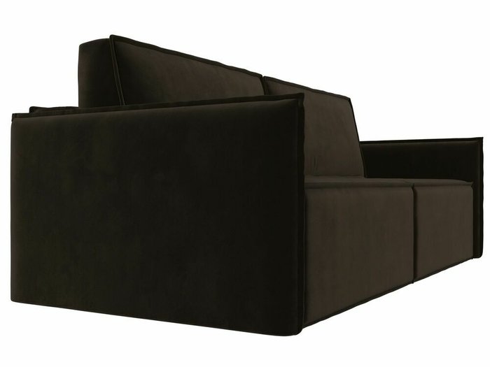 Прямой диван-кровать Либерти коричневого цвета - лучшие Прямые диваны в INMYROOM