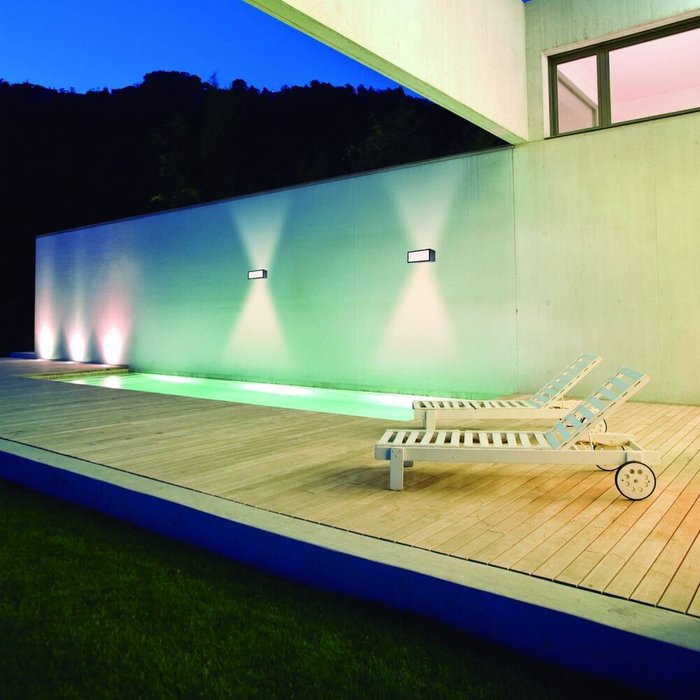 Уличный настенный светильник Mantra Cancun 9096 - купить Настенные уличные светильники по цене 10357