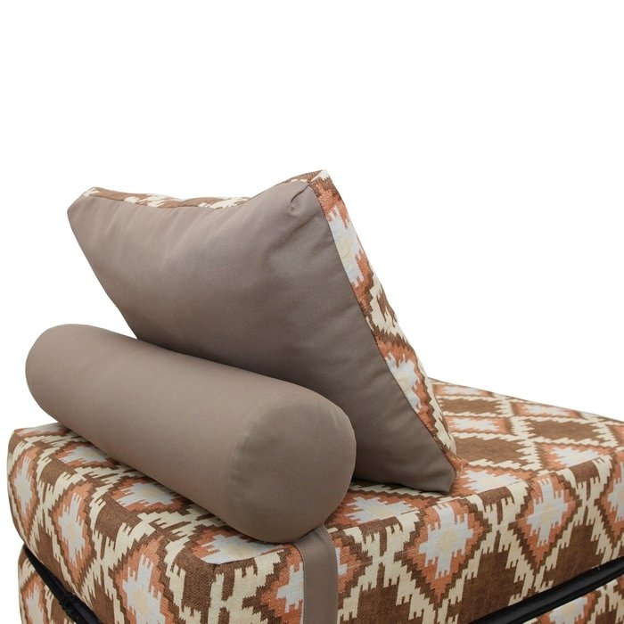 Кресло-кровать с валиком и подушкой - лучшие Бескаркасная мебель в INMYROOM