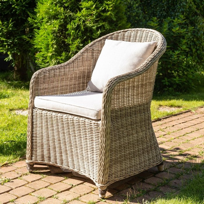 Садовое кресло Greves бежевого цвета - купить Садовые кресла по цене 23844.0
