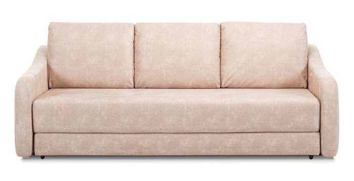 Прямой диван-кровать Иден бежевого цвета