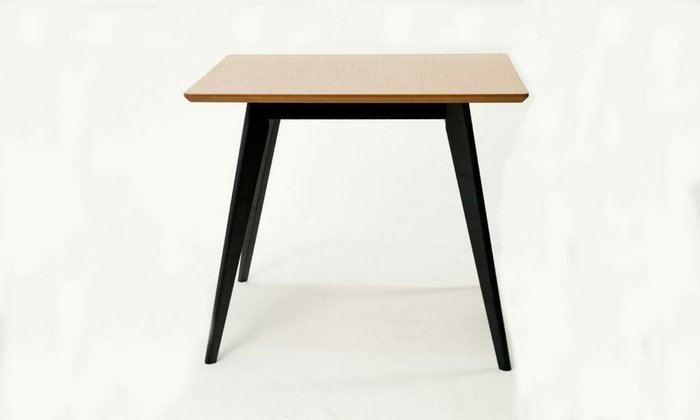 Стол обеденный Сканди 100 со столешницей бежевого цвета - лучшие Обеденные столы в INMYROOM