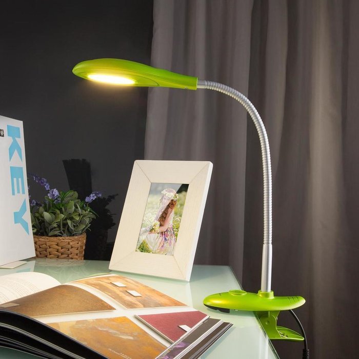 Настольная лампа Eurosvet Smart из пластика и металла 