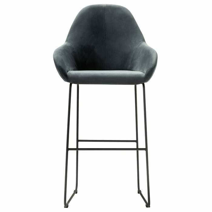 Стул барный Kent серого цвета - купить Барные стулья по цене 12090.0