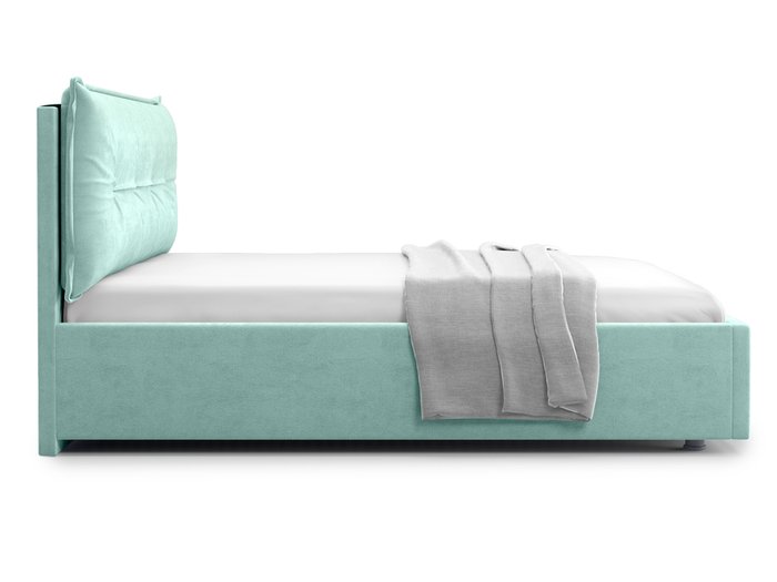 Кровать Cedrino 180х200 мятного цвета с подъемным механизмом  - лучшие Кровати для спальни в INMYROOM
