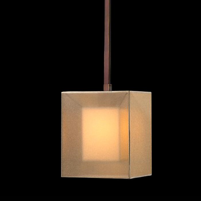 Подвесной светильник Fine Art Lamps QUADRALLI с абажуром из ткани цвета слоновой кости - купить Подвесные светильники по цене 96770.0
