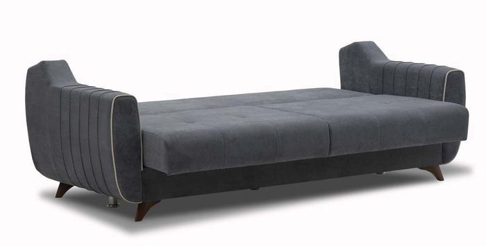 Диван-кровать Ланс серого цвета - купить Прямые диваны по цене 27900.0