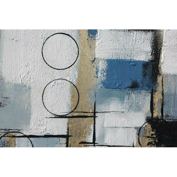 Картина Абстракция современный 100 x 2,8 x 100 cm (2 штук) - лучшие Картины в INMYROOM