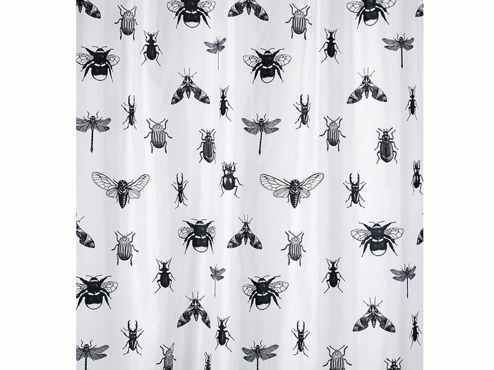 Шторка для ванной Buzz Fauna белого цвета - купить Шторки для душа по цене 2510.0 Шторка для ванной Buzz Fauna белого цвета - купить Шторки для душа по цене 2510.0