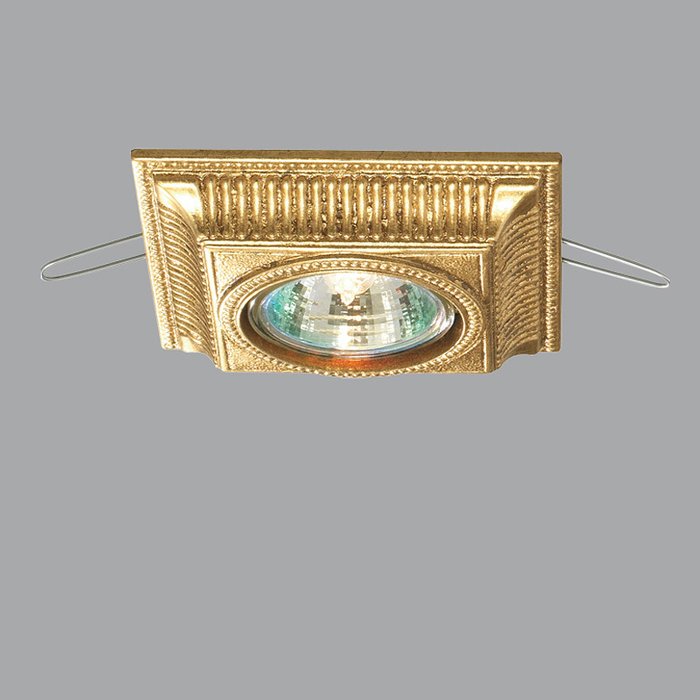 Встраиваемый светильник  Lucienne Monique gold из металла