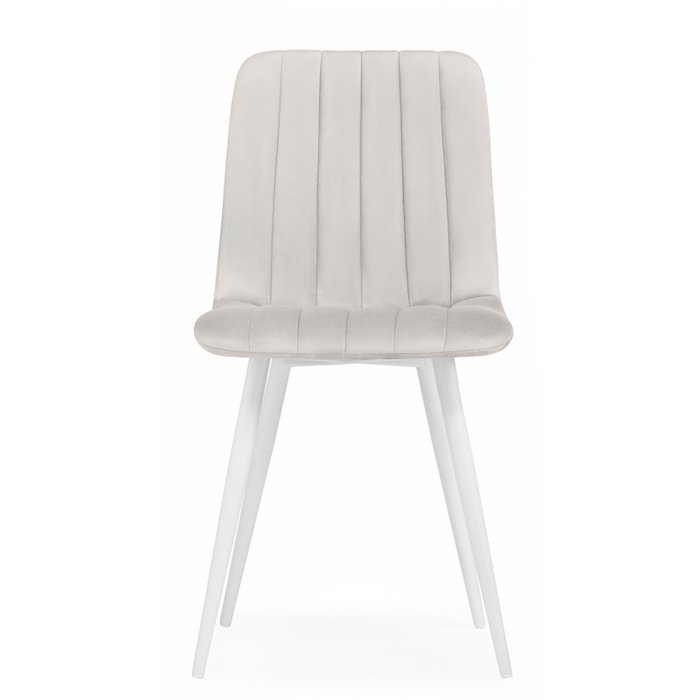 Обеденный стул Дани белого цвета - купить Обеденные стулья по цене 4190.0