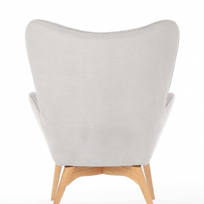 Кресло Contour Светло-серого  цвета - купить Интерьерные кресла по цене 58916.0