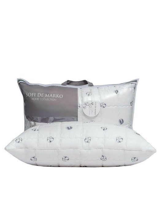 Подушка Cotton Dreams 50х70 белого цвета - лучшие Подушки для сна в INMYROOM