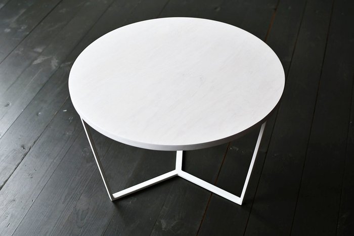 Журнальный стол Porto белого цвета - купить Журнальные столики по цене 8500.0