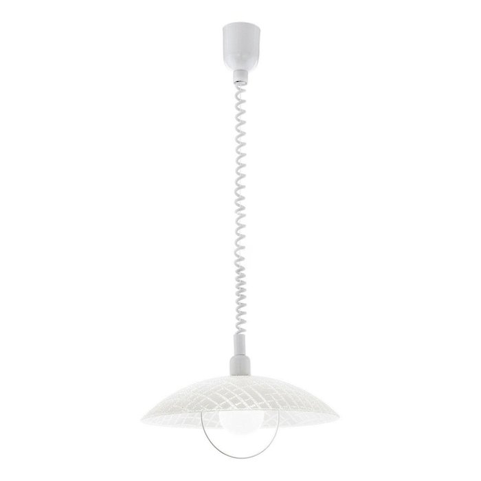 Подвесной светильник Alvez 96474 (стекло, цвет белый)