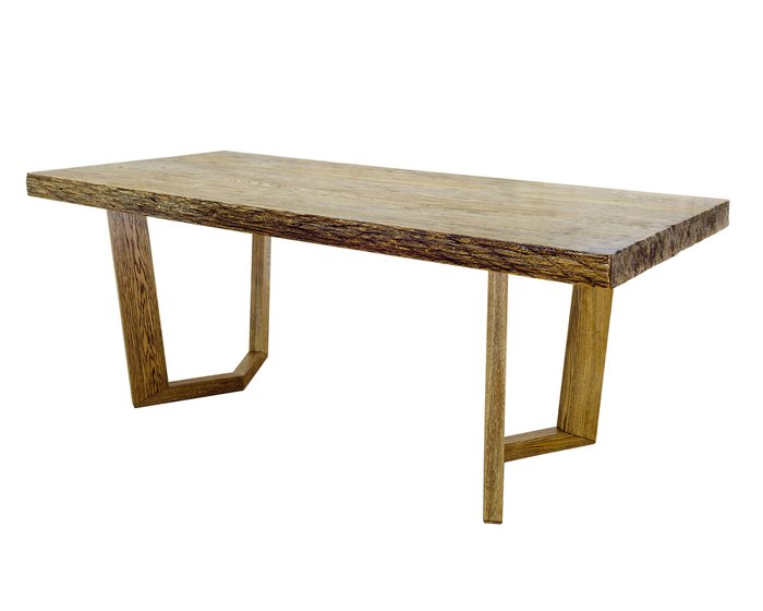 Обеденный стол Крафт коричневого цвета - купить Обеденные столы по цене 99700.0