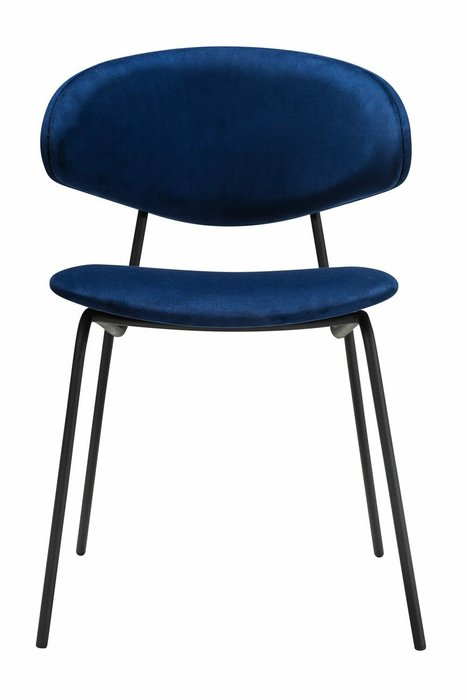 Обеденный стул Calipso синего цвета - купить Обеденные стулья по цене 10300.0